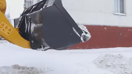 Минниханов поручил обеспечить надлежащую уборку дорог и дворов от снега