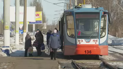 В Нижнекамске изменится время окончания движения трамваев