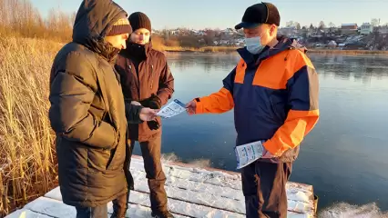 В Нижнекамске в период «тонкого льда» на водоемах будут дежурить спасатели