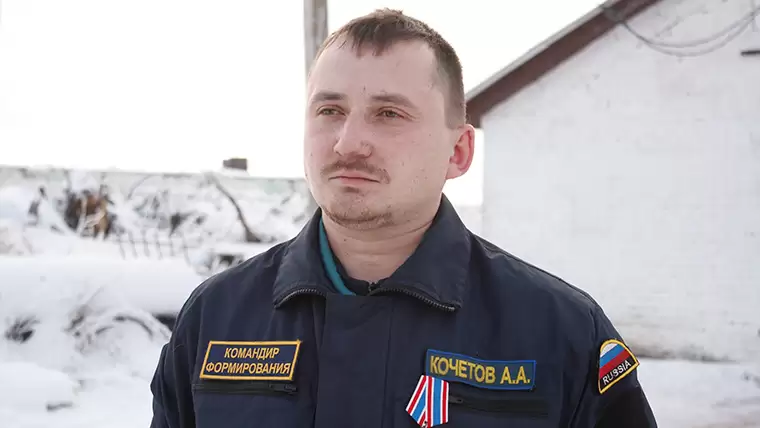 Лучший добровольный пожарный Поволжья из Татарстана ездит на выезды с женой
