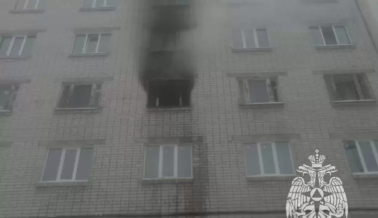 В Казани при пожаре в общежитии погиб 19-летний парень