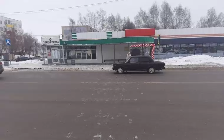 На ул. Гагарина в Нижнекамске «Ока» сбила женщину на пешеходном переходе