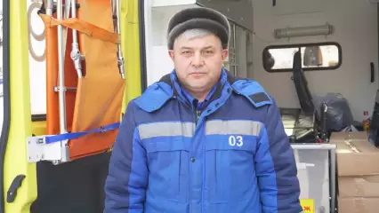 Водитель нижнекамской больницы отправился в Ростов-на-Дону, чтобы отвезти гуманитарный груз