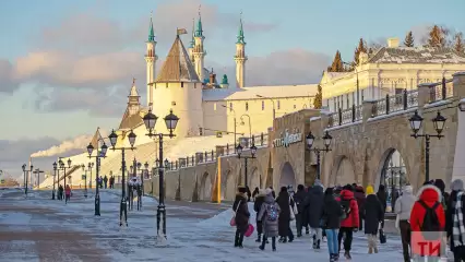 Казань вошла в пятерку популярных городов для поездок на новогодние праздники