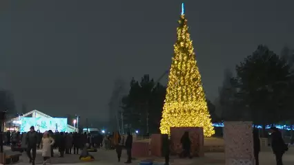 Первый ёлочный городок в Нижнекамске откроется 23 декабря - график