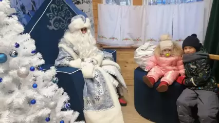 Дед Мороз ждет нижнекамцев в гости в парке им. Тукая