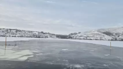 Нижнекамцам показали обстановку на ледовой переправе через Каму