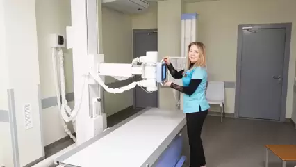 В ЦРБ Нижнекамска заработал цифровой рентгеновский аппарат нового поколения