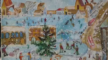 Школьница из Татарстана стала призером конкурса «Нарисуй «Ёлку Победы» - НТР 24
