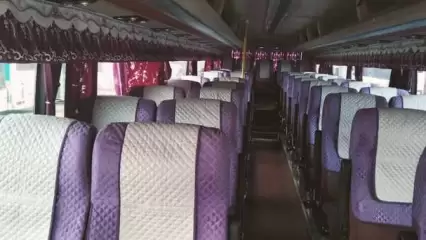 По маршруту Нижнекамск - Камские Поляны запустили два новых автобуса
