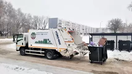 В Нижнекамске усилят контроль за вывозом мусора на новогодних праздниках