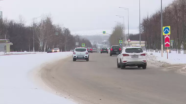 Из-за низких температур жителей Нижнекамска призвали быть внимательнее на дорогах