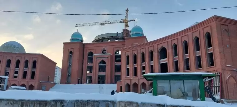 В Татарстан привезут 19-метровый купол для мечети «Джамиг»