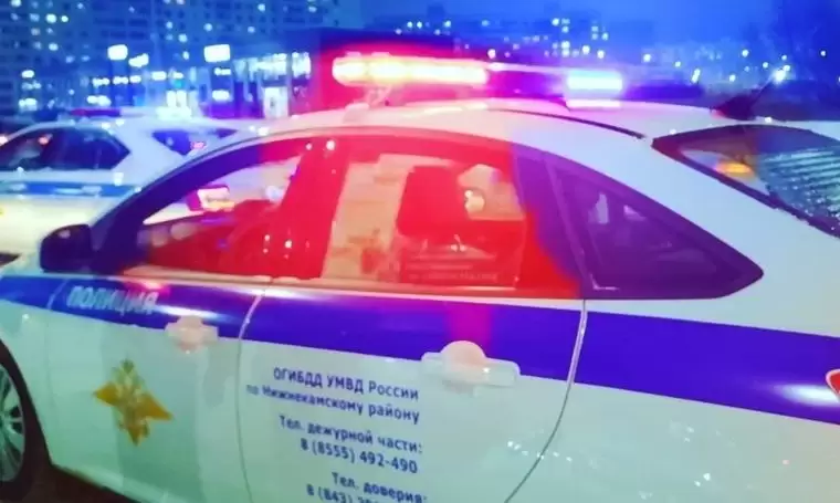 В Нижнекамске в новогоднюю ночь поймали 8 пьяных водителей