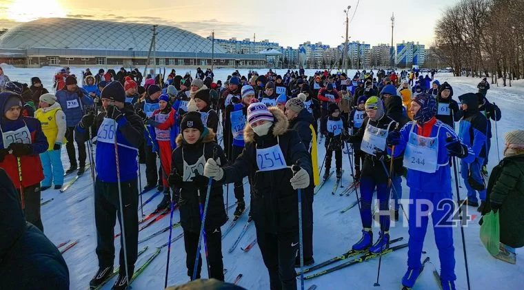 Ассоциация отцов Нижнекамского района провела лыжные гонки в поддержку ЗОЖ-челленджа