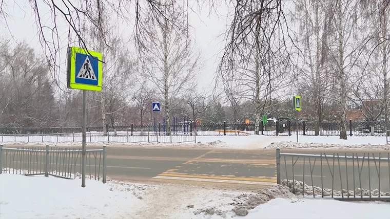 В Нижнекамске оборудуют пять пешеходных переходов