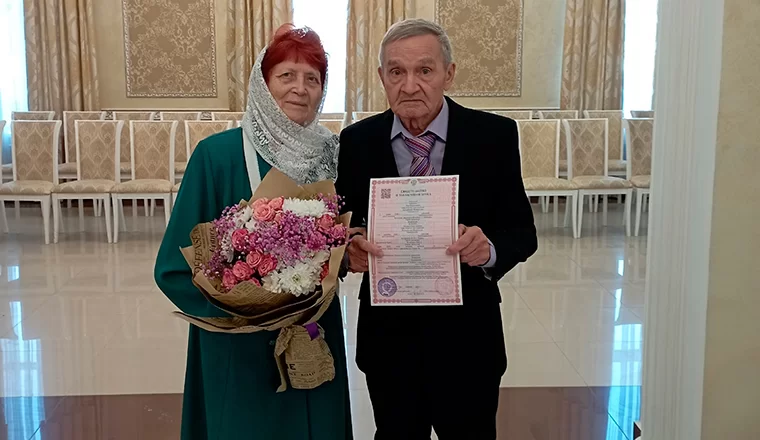 В Татарстане сыграл свадьбу 86-летний жених