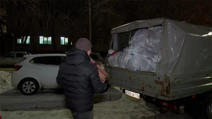 Из Нижнекамска в зону СВО отправилась большая партия гуманитарного груза - НТР 24