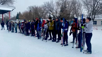 В Нижнекамске состоялось первенство по лыжным гонкам в рамках спартакиады «Сәламәтлек»