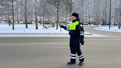 В Нижнекамске наградили водителей, которые пропускают пешеходов