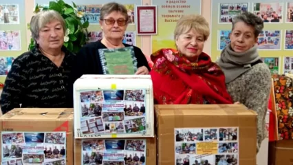 Жительницы Нижнекамска собрали рождественские подарки для солдат - НТР 24