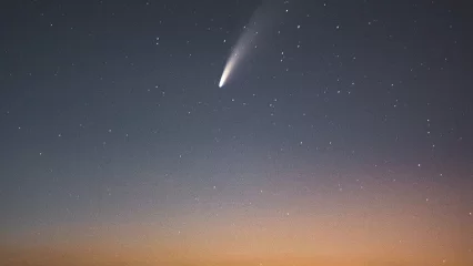 Жители Татарстана смогут наблюдать летящую к Земле «новогоднюю комету»