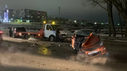 Под Нижнекамском на Соболековской трассе произошло два серьёзных ДТП за вечер