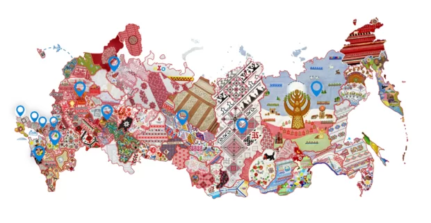 К 2024 году в Татарстане создадут вышитую карту республики