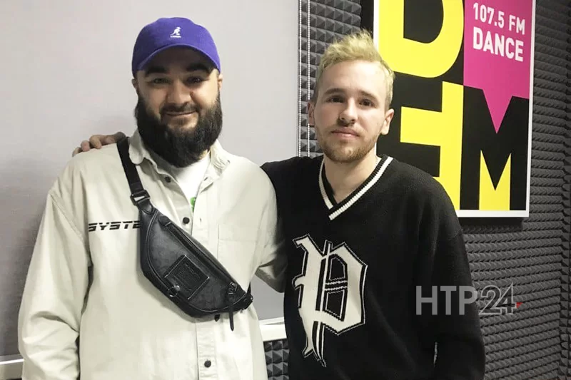 Расул Чабдаров и корреспондент НТР 24 Денис Макаров