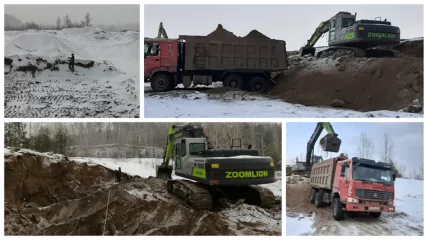 В Нижнекамске остановили нарушителей, ведущих добычу полезных ископаемых - НТР 24