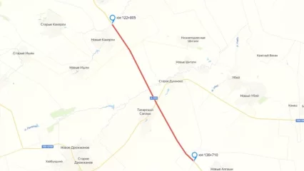В Татарстане обновят 14 км автодороги Цивильск – Ульяновск