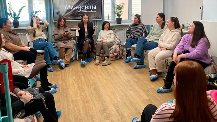 В Нижнекамске прошла встреча молодых мам для профилактики выгорания
