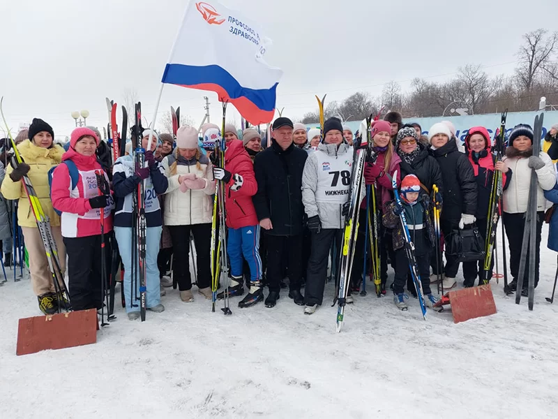 «Лыжня России» в Нижнекамске