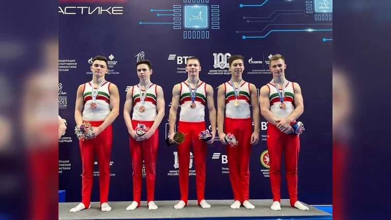 Нижнекамцы заняли третье место на чемпионате России по спортивной гимнастике
