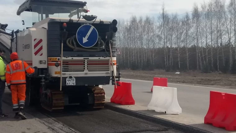 В Татарстане закроют участок трассы для грузовиков на два месяца