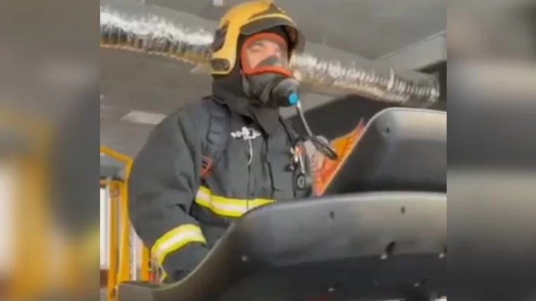 Пожарные Нижнекамска приняли участие в спортивном челлендже