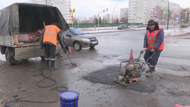В Нижнекамске на ямочный ремонт выделено 50 млн рублей