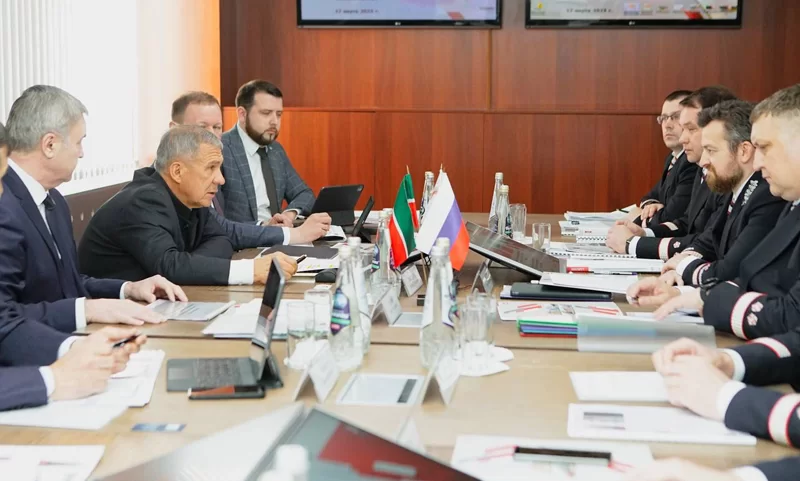 Начальник Куйбышевской железной дороги и раис Республики Татарстан обсудили вопросы взаимодействия и направлений сотрудничества