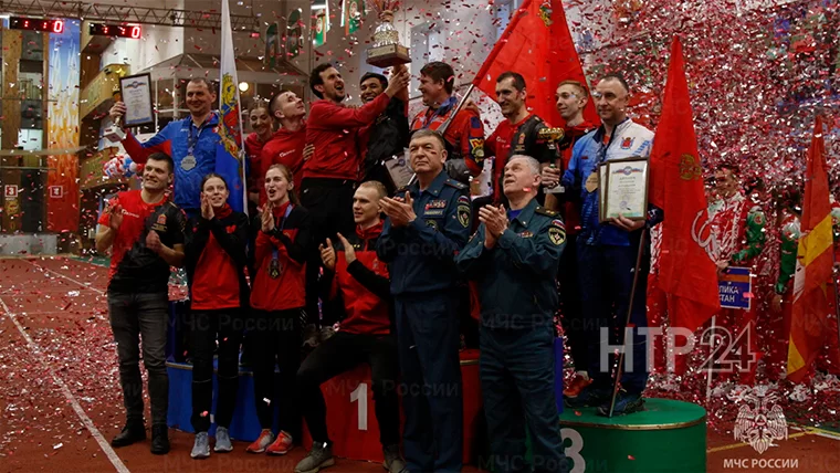 Татарстанец стал призёром на Кубке МЧС России по пожарно-спасательному спорту