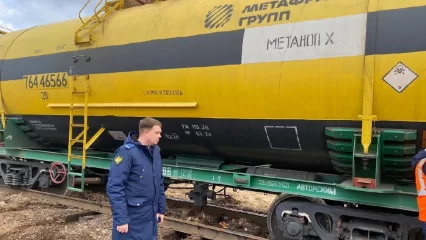 Прокуратура проводит проверку после схода вагонов с рельсов в Нижнекамском районе - НТР 24