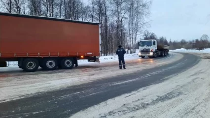 В Татарстане введут ограничение движения тяжеловесных транспортных средств