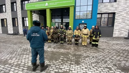 В нижнекамской школе прошли плановые пожарные учения - НТР 24
