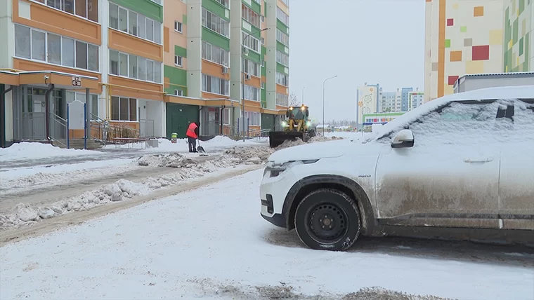 Воскресенье принесёт жителям Татарстана метель, мокрый снег и кашу на дорогах