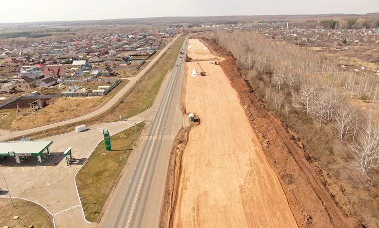 В мае начнется укладка асфальта на 58 километрах обхода Нижнекамска