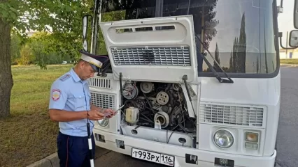 В Нижнекамске ГИБДД проведет сплошные проверки автобусов