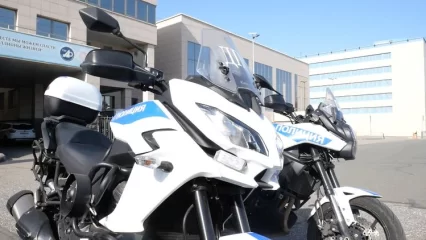 В Татарстане инспекторы ГИБДД возобновляют несение службы на мотоциклах - НТР 24