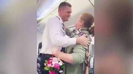 Пилот рейса Нижнекамск — Москва устроил сюрприз для пассажиров - НТР 24