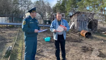 В Нижнекамском районе организованы рейды для профилактики пожаров - НТР 24