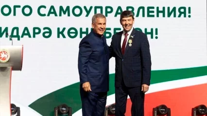 Глава Шингальчинского сельского поселения удостоился медали от раиса РТ