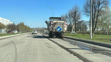 В Нижнекамске начался капитальный ремонт дороги по проспекту Вахитова